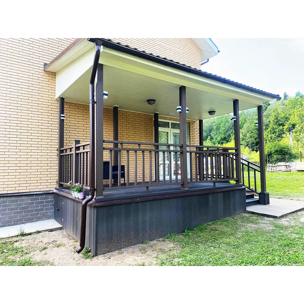 Профиль перил ДПК СМ Decking цвет мербау 45x90x3000 мм CM STLM-2174929 - Вид №4