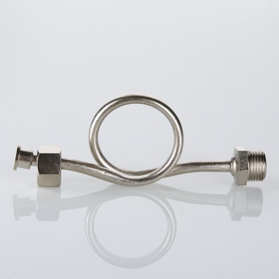 VT.1809.RN.04 Демпферная трубка для подключения манометра Valtec 1/2"  - Вид №8