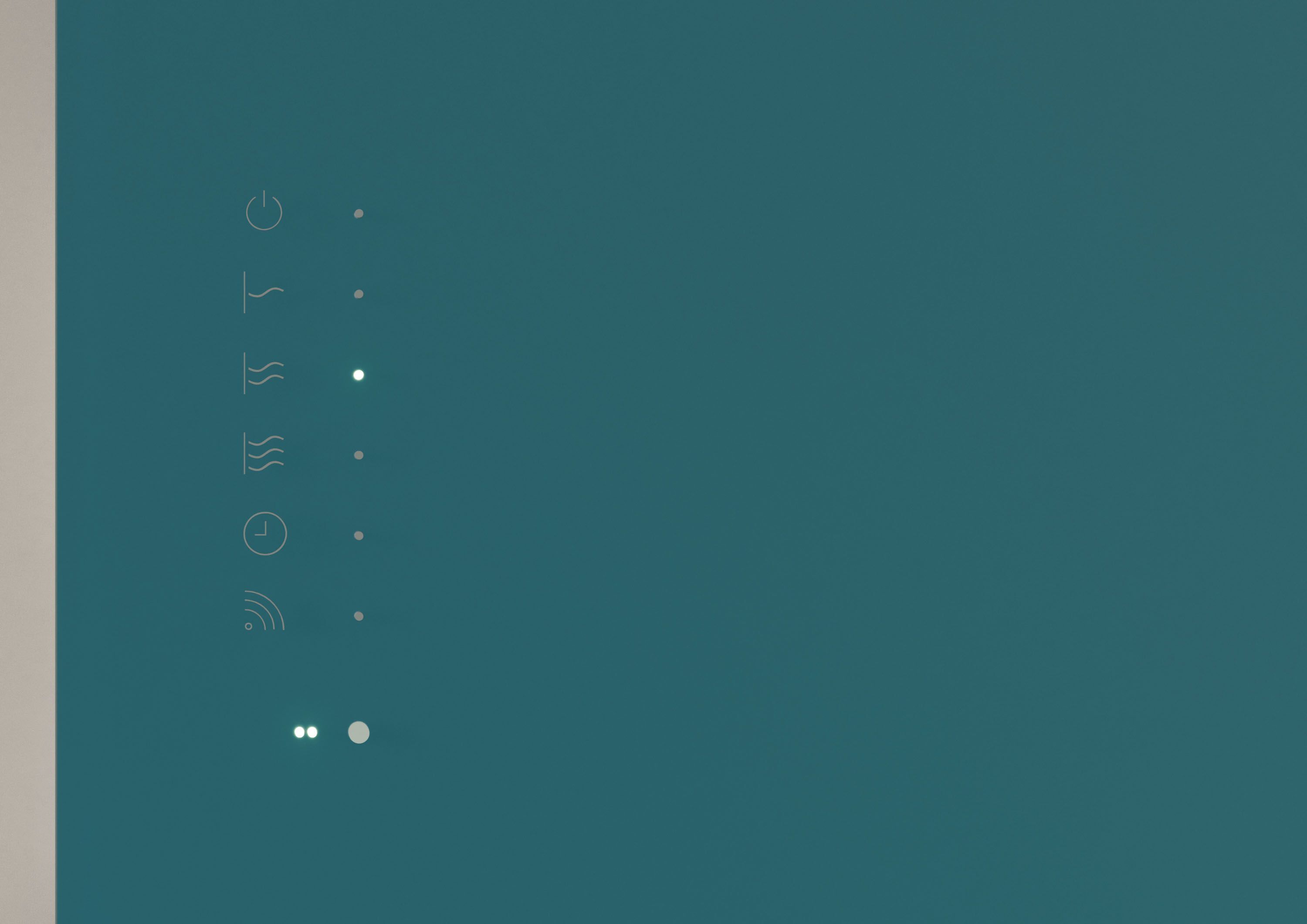 Настенный стеклянный панельный полотенцесушитель DISENIA Helios ARCH-00002354 - Вид №2