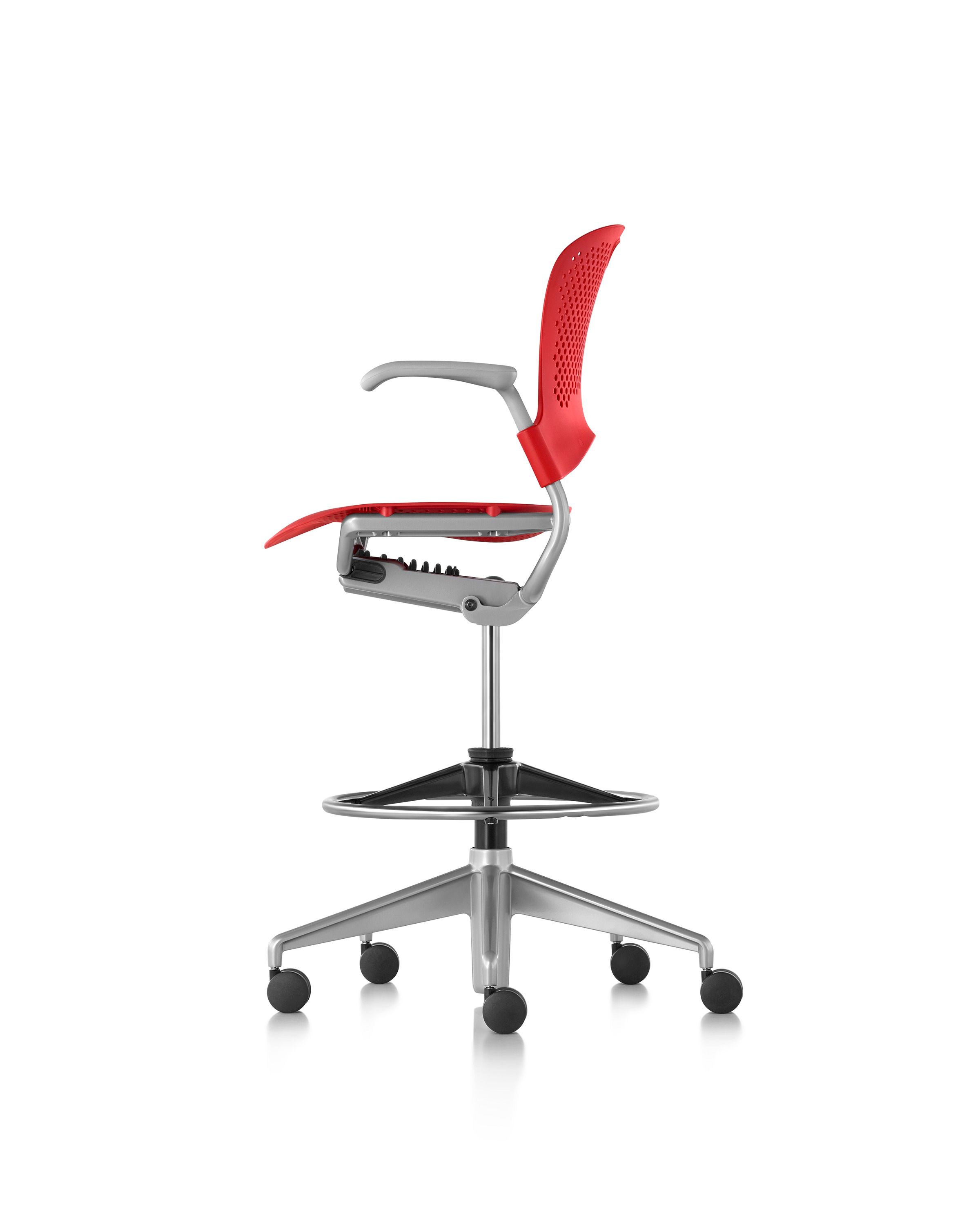 Нейлон® 5 спиц поворотный офисный стул с подлокотниками Herman Miller Caper ARCH-00127176 - Вид №32