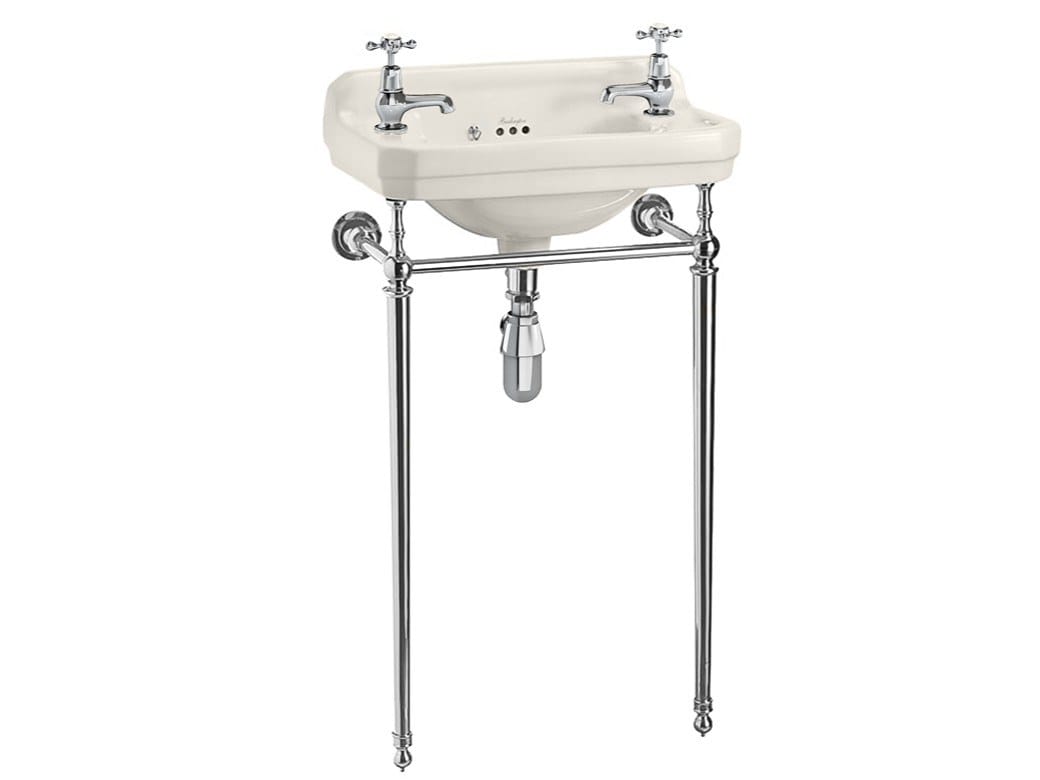 Прямоугольный шкаф для мытья рук с держателем для полотенец Burlington Эдвардианская ARCH-00129373 - Вид №2