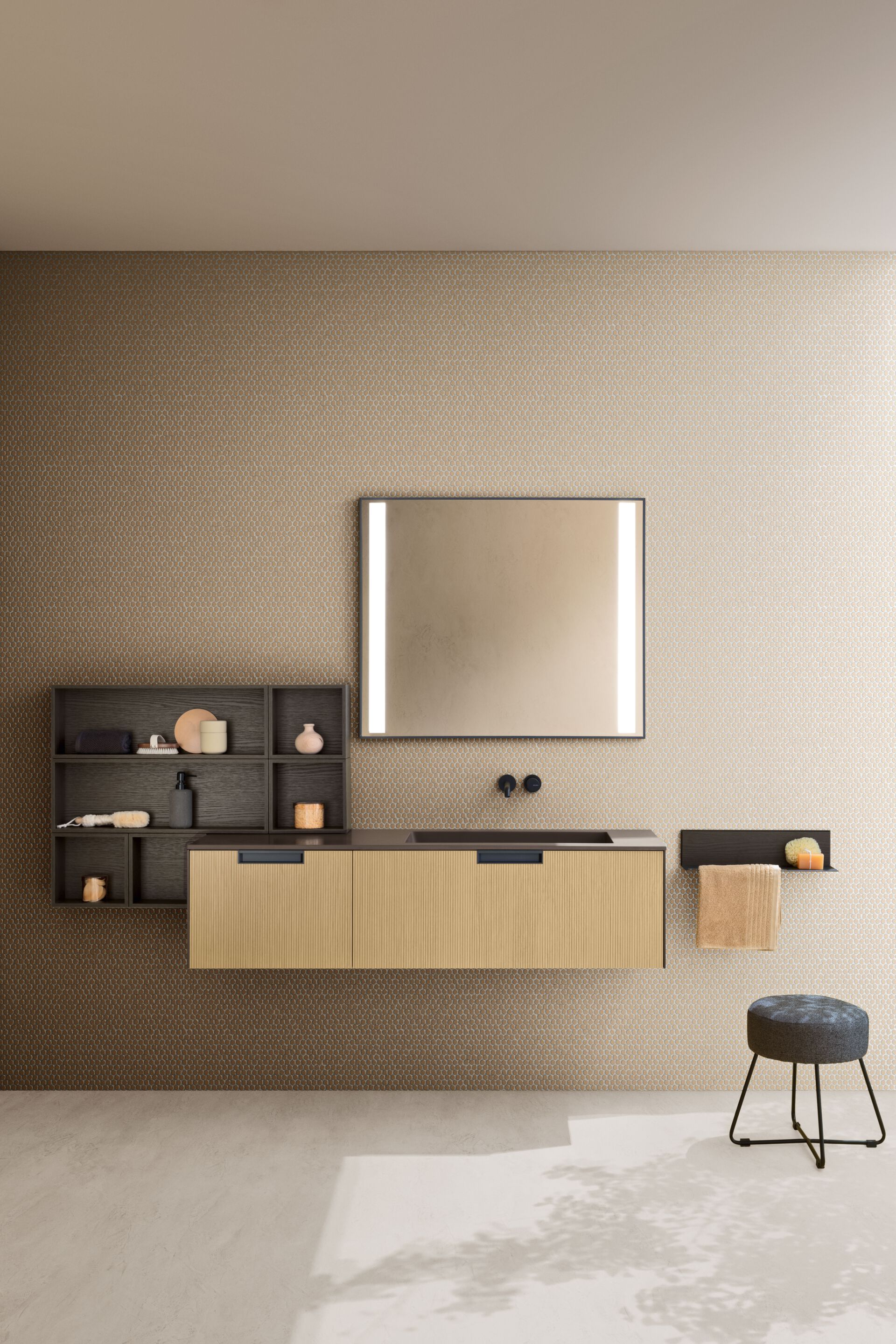 Термо текстурированный подвесной умывальник ARBLU Dress System ARCH-00138941 - Вид №1