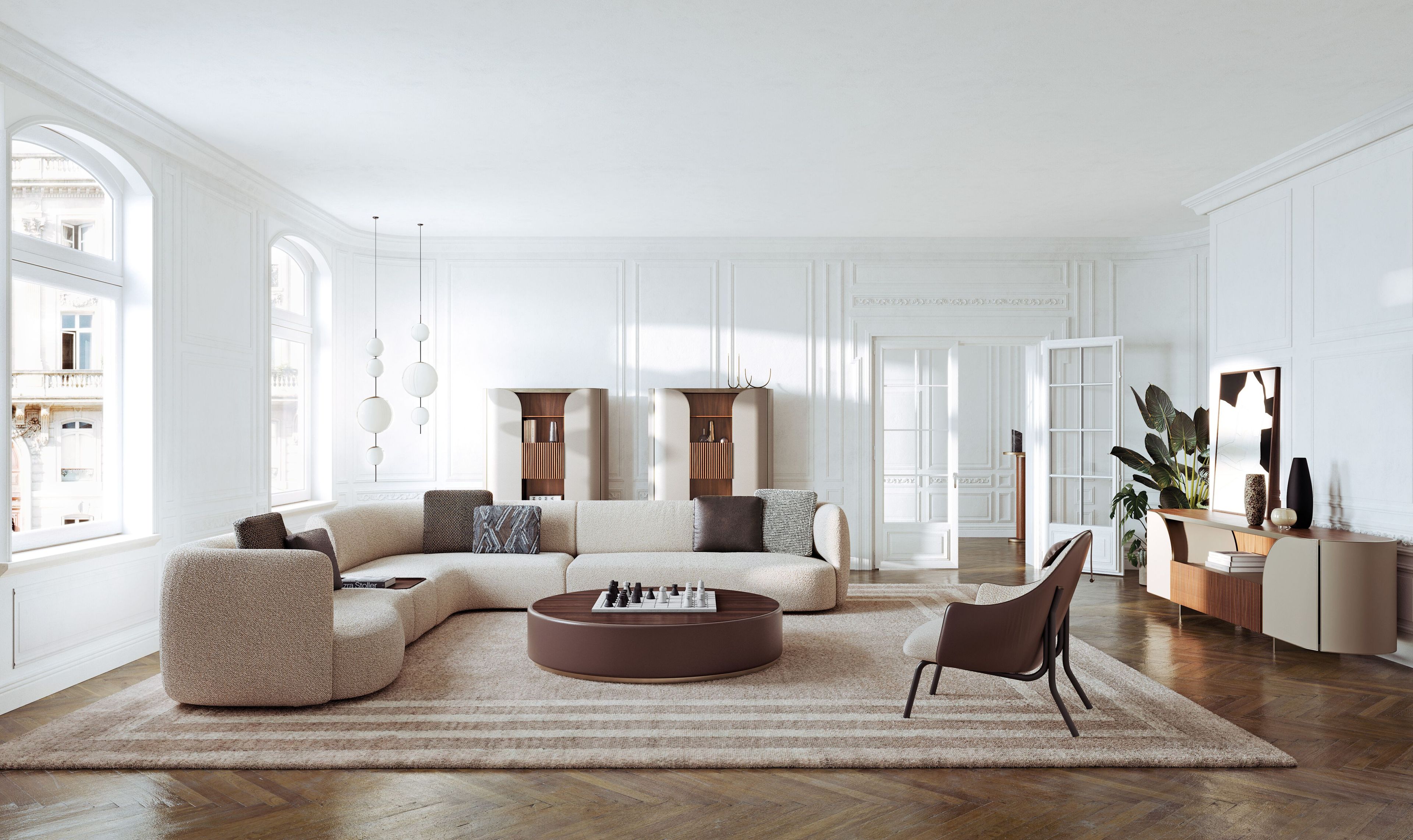 Тканевое кресло с подлокотниками Capital Collection Адель ARCH-00053608 - Вид №3