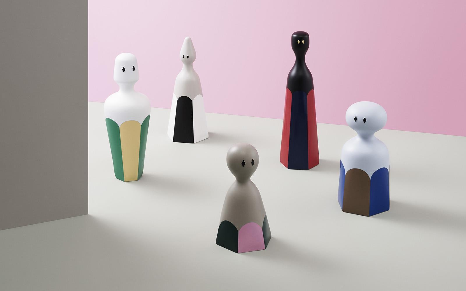 5000222 Фэнтези Статуэтки Принцессы Сахарной Ваты Роза / Зеленый Сад Норманн Копенгаген Normann Copenhagen  - Вид №1