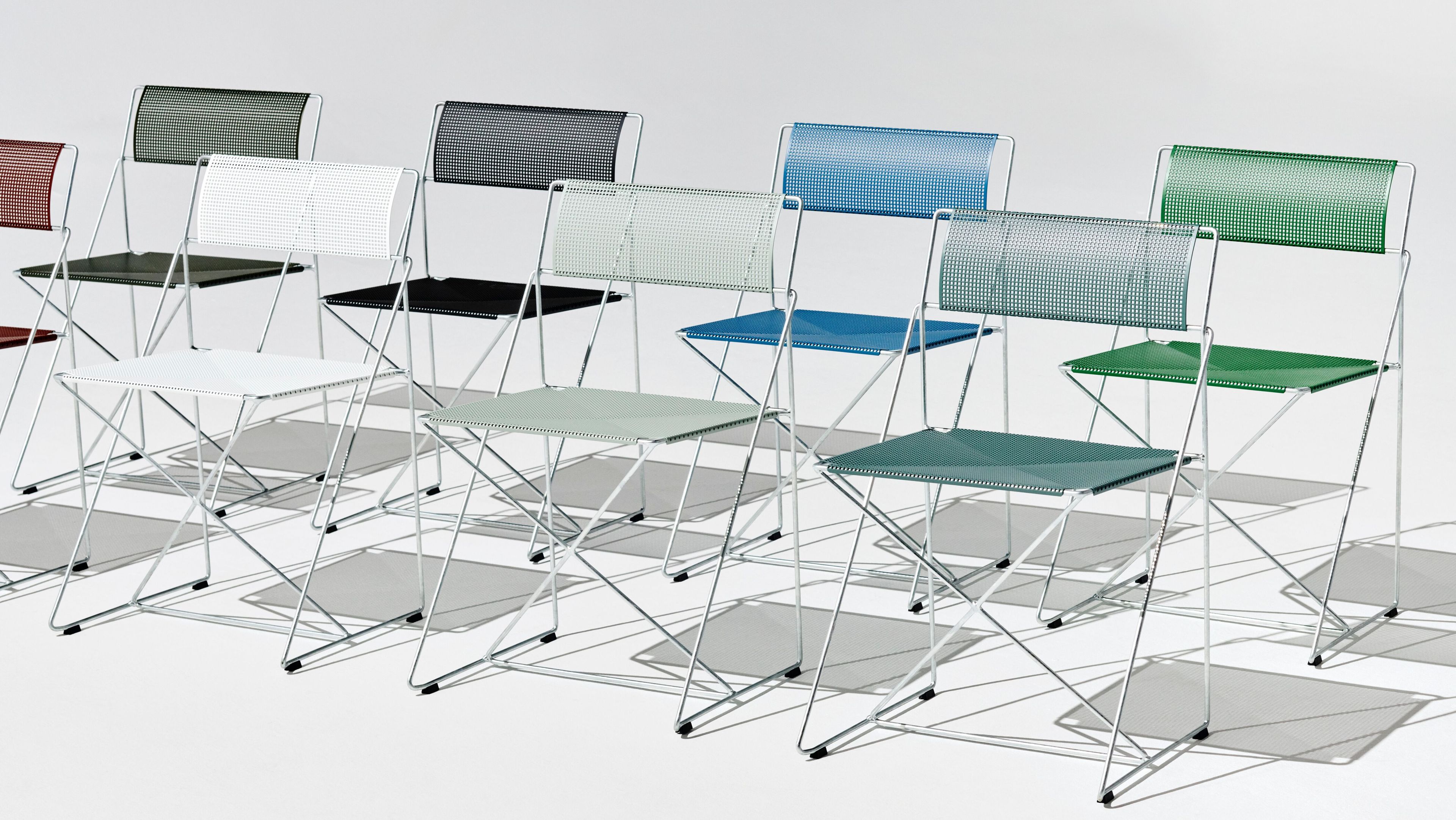 Штабелируемый стальной стул с порошковым покрытием Hay X-Line ARCH-00021501 - Вид №11