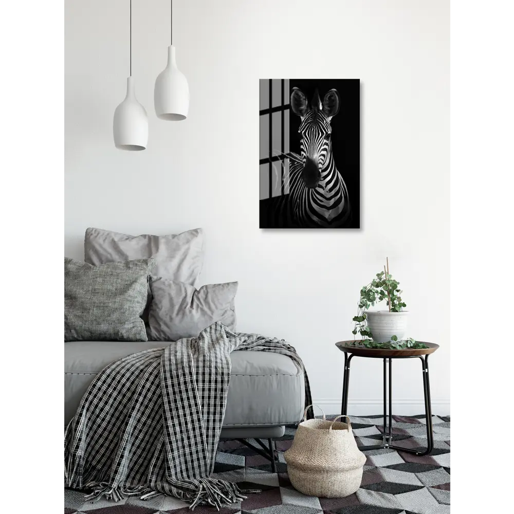 Картина на стекле «Зебра» 40x60 см 82977341 STLM-2170717 ARTABOSKO  - Вид №4