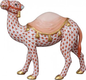 10585502 Herend Фигурка 14см "Странствующий верблюд" Фарфор