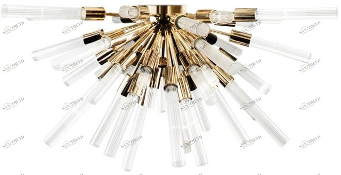 LUXXU Потолочный светильник из галогенного кристалла Waterfall sun-id-1435171