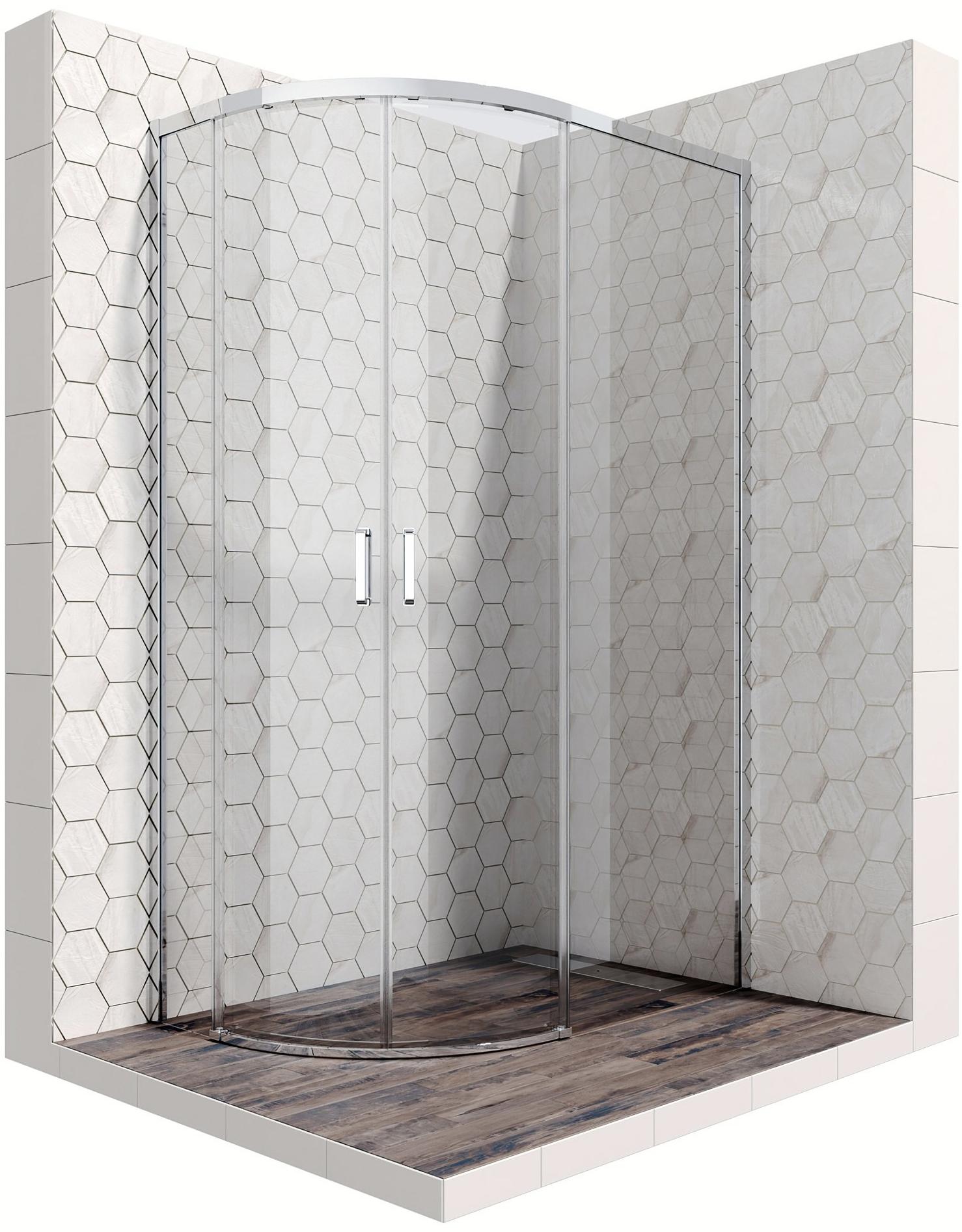 Душевое ограждение Ambassador Queen 11011103R (1200x800x2000), 2 места