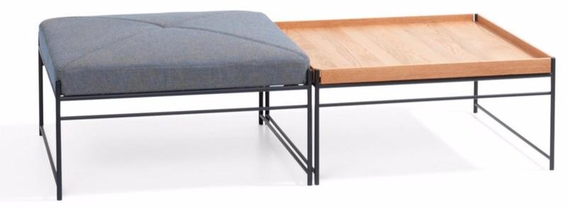 Blå Station Квадратный деревянный журнальный столик Unit Bla Station sun-id-1450158 - Вид №1