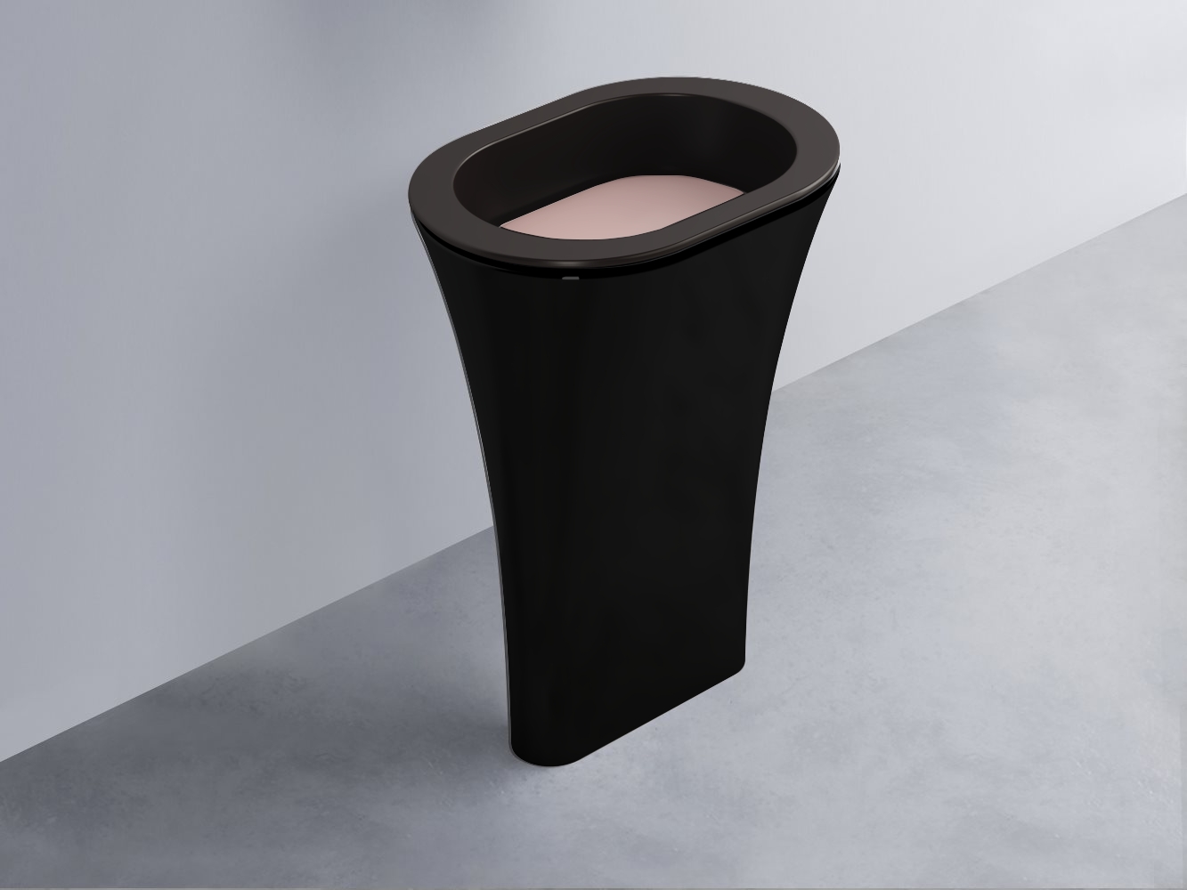 AMLA65-LV+AMPILO-CP+AMCOLO-N Раковина Amedeo Ovale отдельностоящая cielo Enjoy + Amedeo Ceramica Cielo