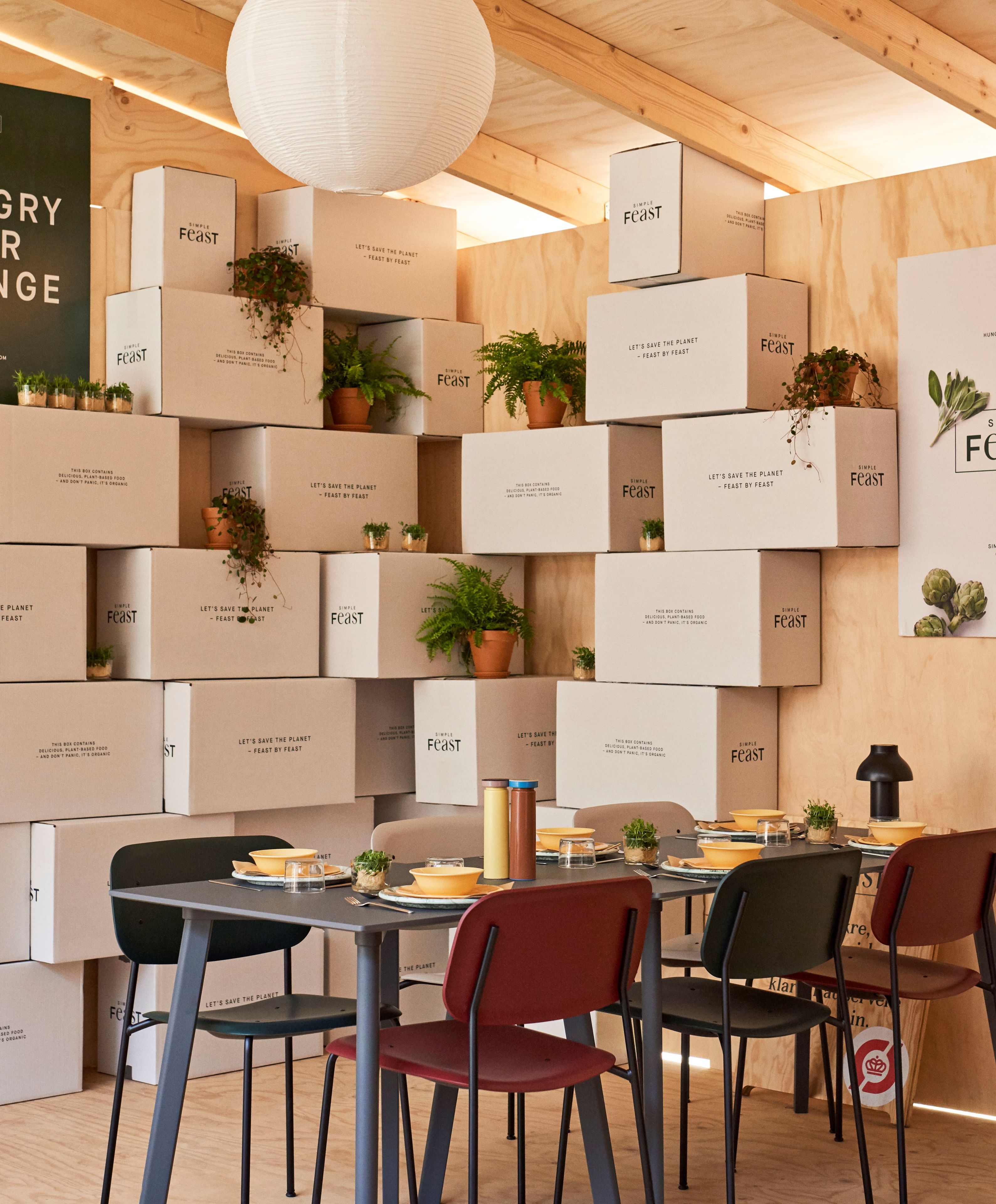 Деревянный квадратный стол Hay Копенгаген ARCH-00107585 - Вид №9