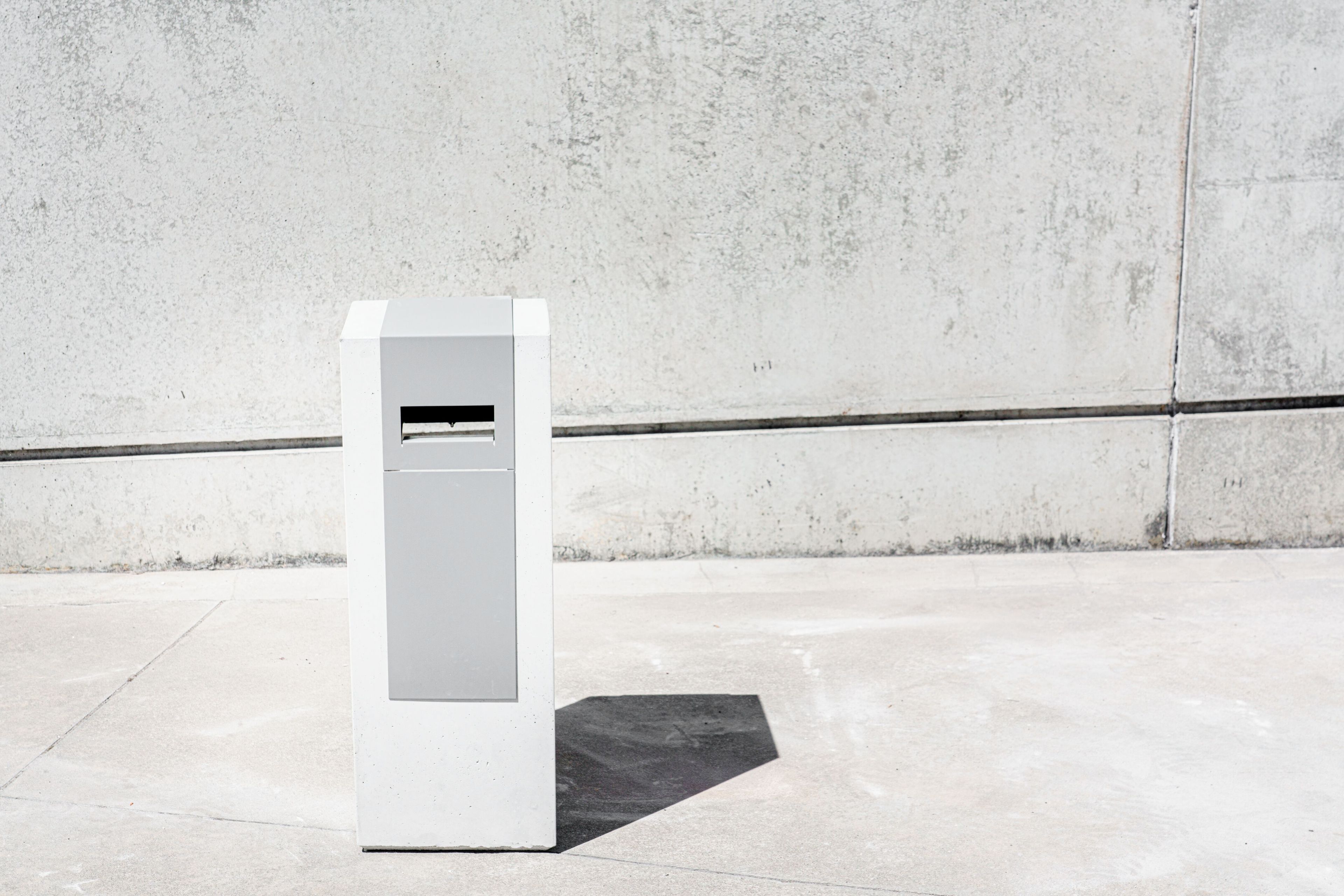 Бетонная напольная пепельница для общественных мест SIT форма ARCH-00092596 - Вид №2