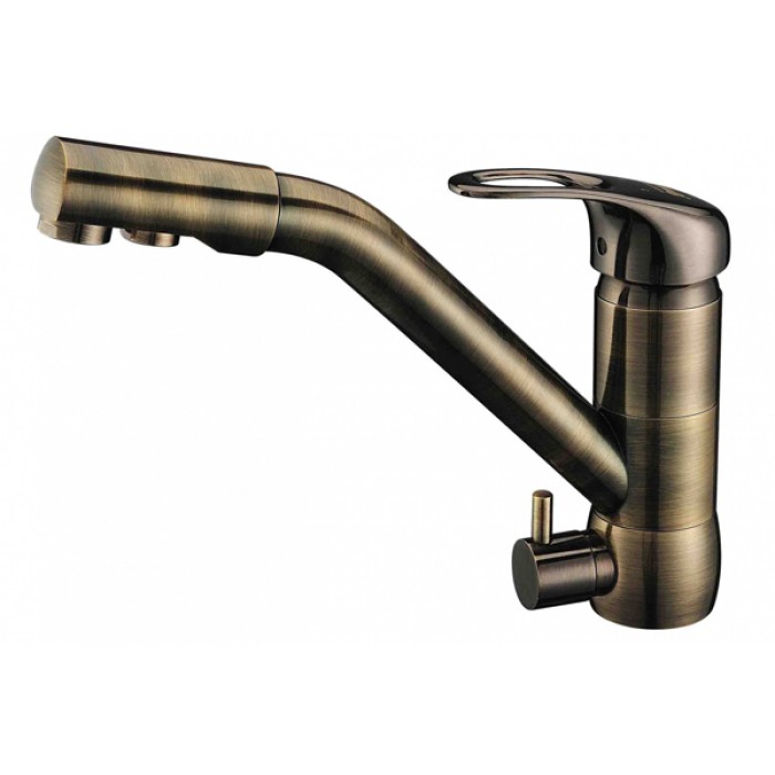 Zorg ZR 400 KF-12 Antique Смеситель для кухни Zorg 210х225  - Вид №1