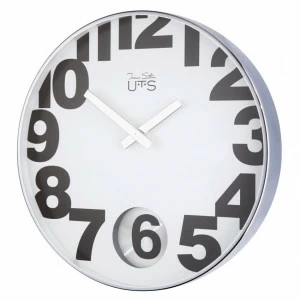 Часы настенные серебристые Tomas Stern 4003S TOMAS STERN ДИЗАЙНЕРСКИЕ 00-3872673 Серебро