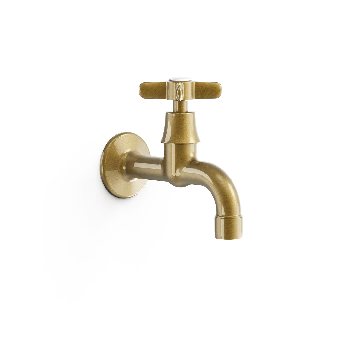 Скрытый кран TRES CLASIC с 1 выпуском воды для офиса или подсобного помещения-24252001LV TRES 