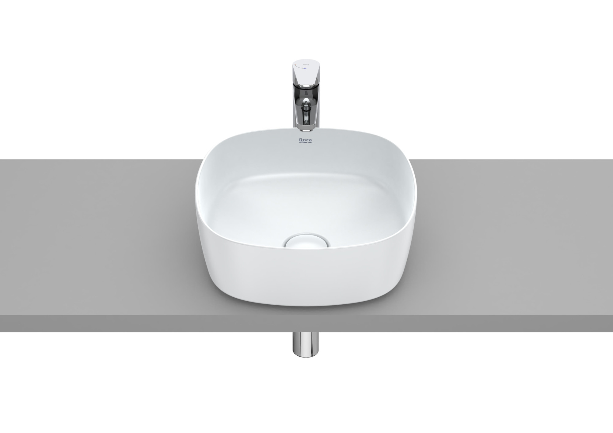 A327502630 SOFT - Умывальник FINECERAMIC® ROCA Inspira 