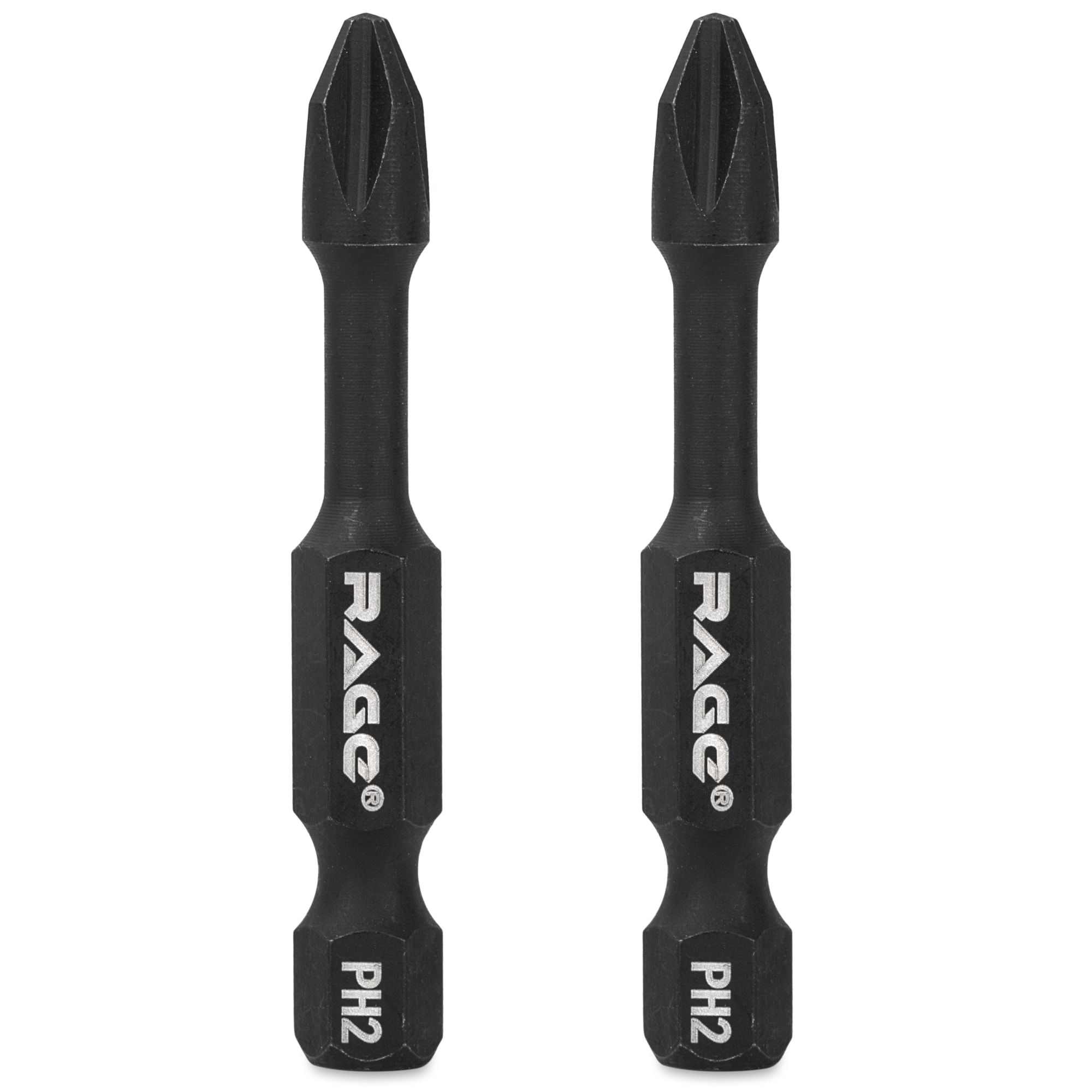 Ударные магнитные биты Vira PH2 50мм - набор 2 шт для профессионального монтажа 88287103 STLM-0077268