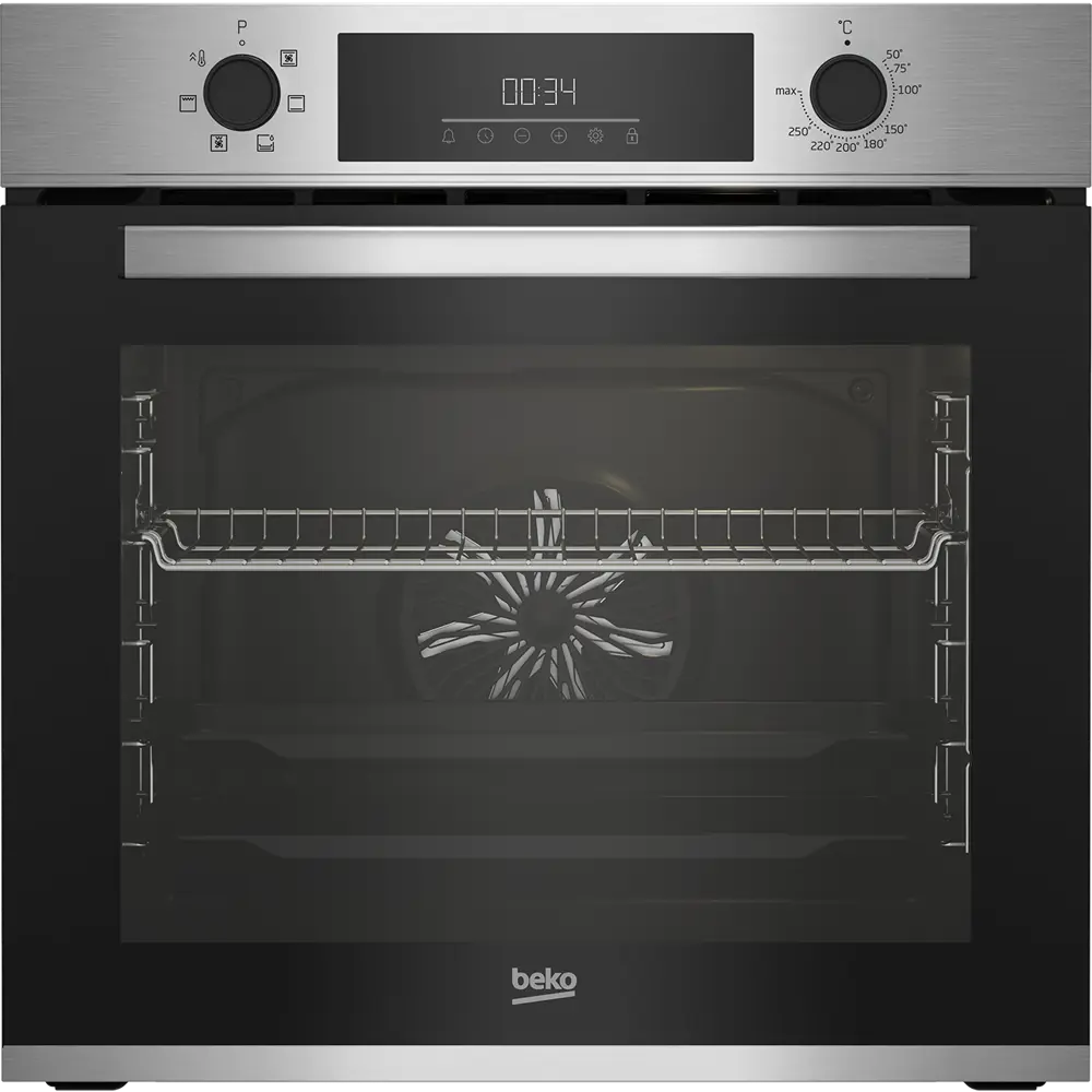 91609754 Электрический встраиваемый духовой шкаф Beko BBIE 123002 XD 59.4x59.5x56.7 см цвет нержавеющая сталь STLM-0883726