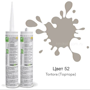 90813306 Герметик KERAKOLL FUGABELLA ECO Silicone 52 Tortora 310мл STLM-0944384