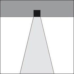 Comfort 1 SQ Trimless Ghidini Comfort 1 SQ .01 Белый (Матовый)  - Вид №3