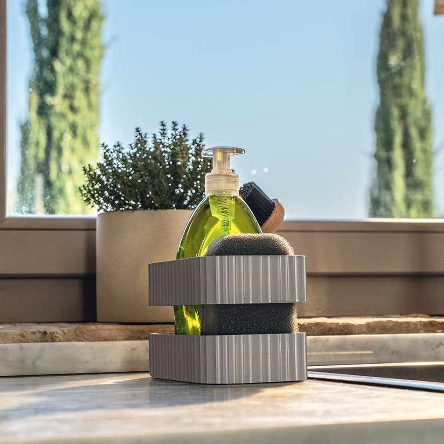 18240079 Органайзер для раковины tidy&safe, бежевый Guzzini  - Вид №1