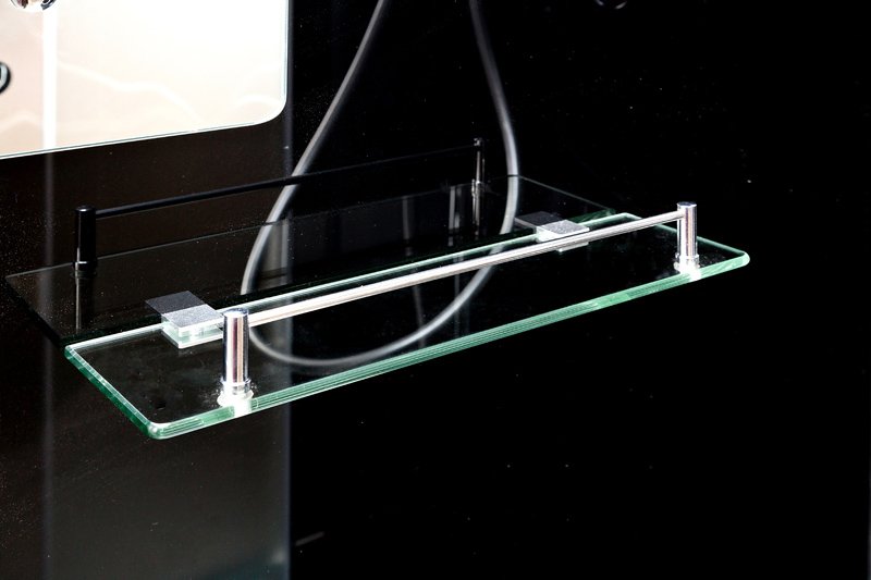 ЕМ1511 L N LED с гм. Душевая кабина DETO Серия EM B10 BLACK - Вид №5