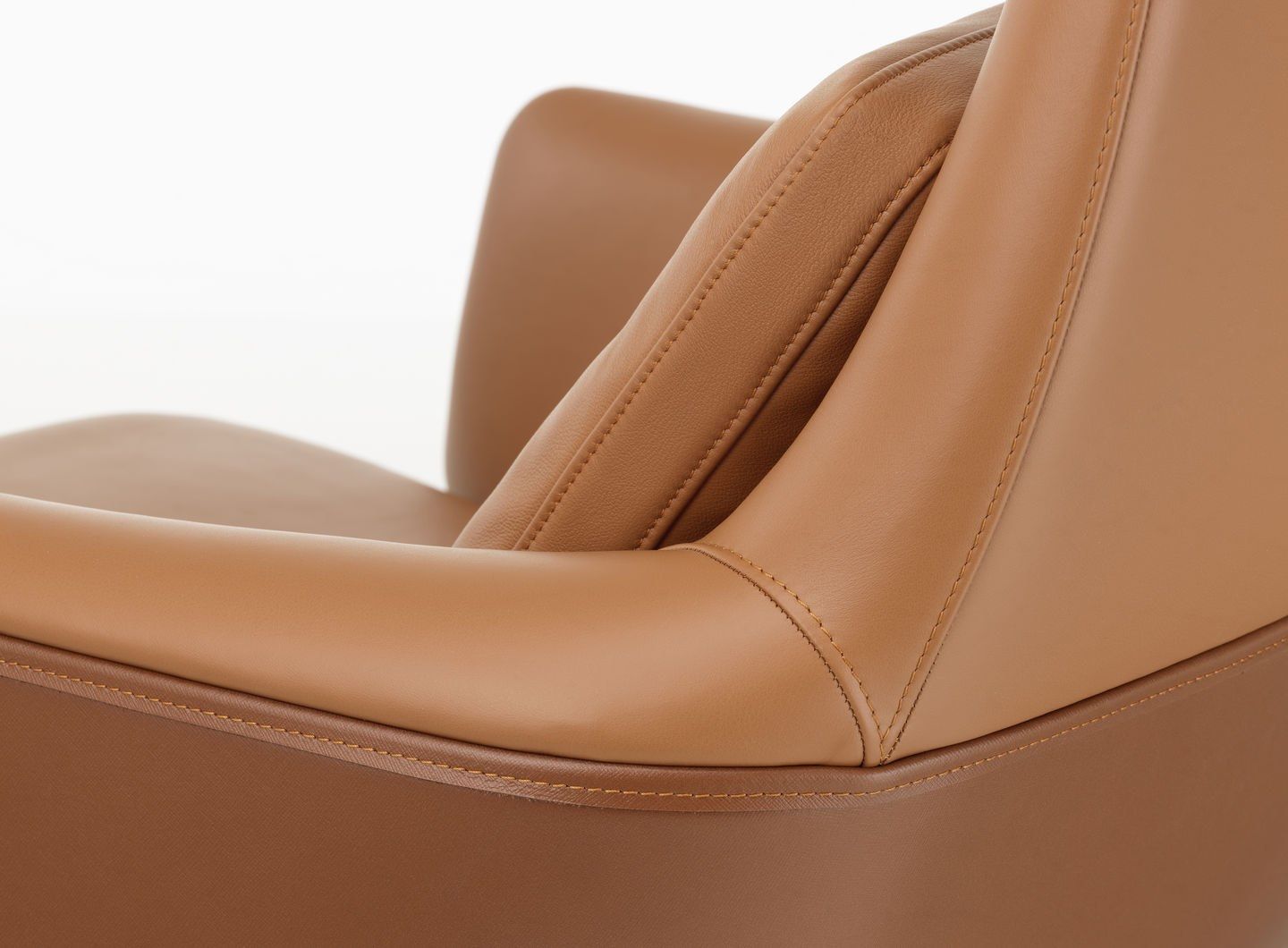 Кожаный спиц кресло с подголовником VITRA Grand Relax ARCH-00138583 - Вид №11