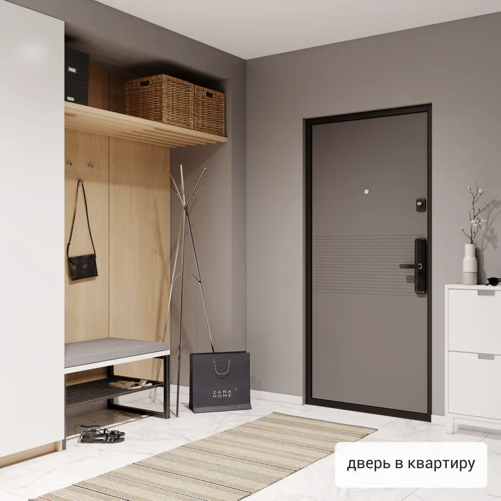 Дверь входная металлическая Хьюго 02 880 мм правая TOREX STLM-2170821 - Вид №17