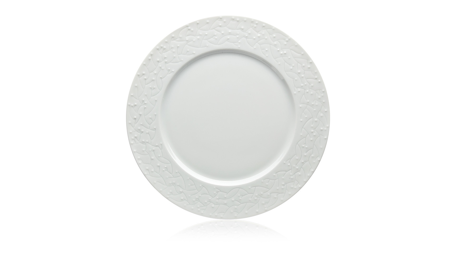 10645384 Haviland Набор тарелок обеденных 28см "Белый прованс", 6 шт Фарфор  - Вид №1