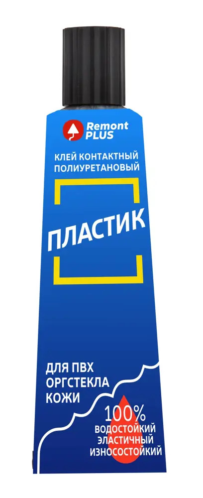 88747654 Клей Remont PLUS для пластика прозрачный 30 мл STLM-0859305