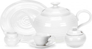 10655244 Portmeirion Сервиз чайный Portmeirion "Софи Конран для Портмейрион" на 6 персон 21 предмет Фарфор
