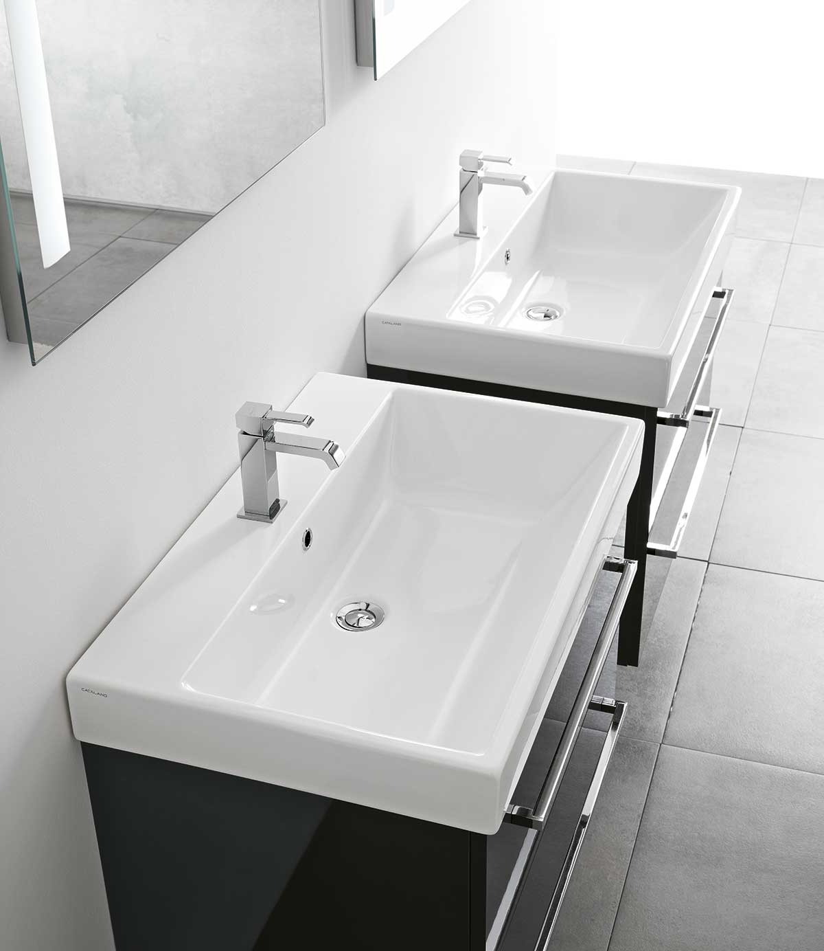 JUST2 Комплект мебели cm 75+75 Berloni Bagno 43263 - Вид №4