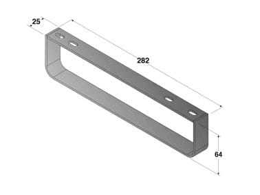 Металлический держатель для полотенец Roca Meridian ARCH-00099477 - Вид №2