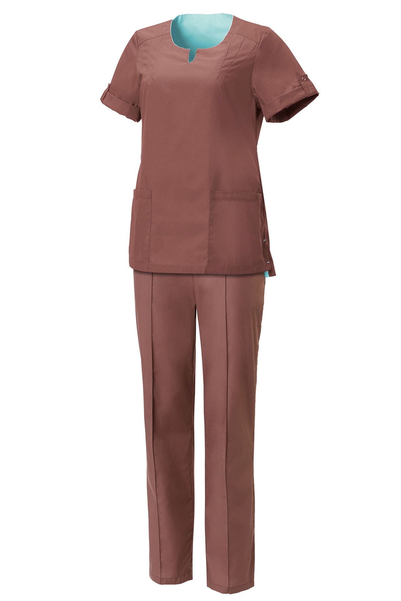 5043388 Костюм женский шоколадный GVENN  Медицинская одежда  размер 48-50/158-164 