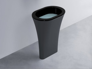 AMLA65-N+AMPILO-PL+AMCOLO-BA Раковина Amedeo Ovale отдельностоящая cielo Enjoy + Amedeo