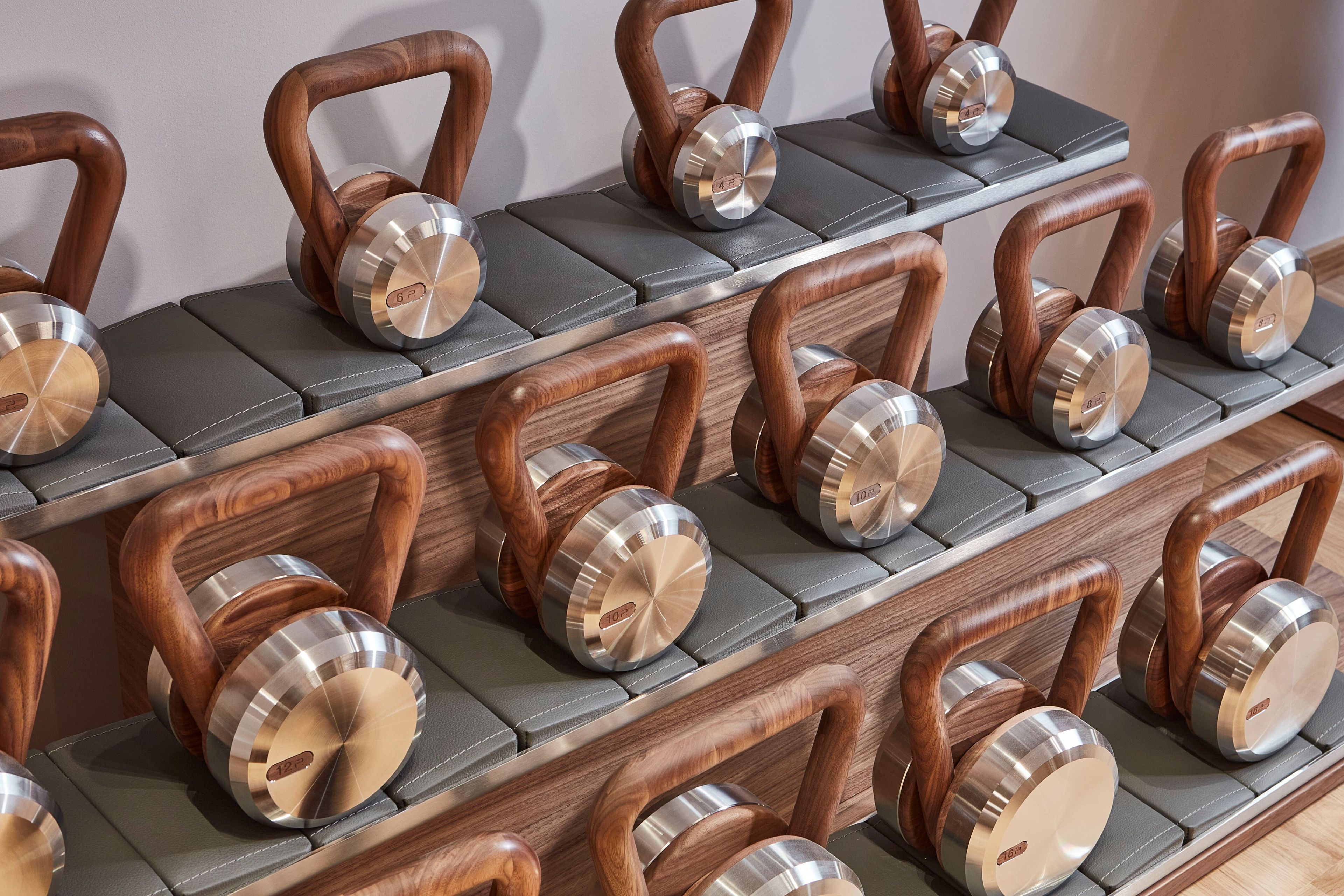 Набор гирь из нержавеющей стали и дерева PENT Lova ARCH-00152739 - Вид №6