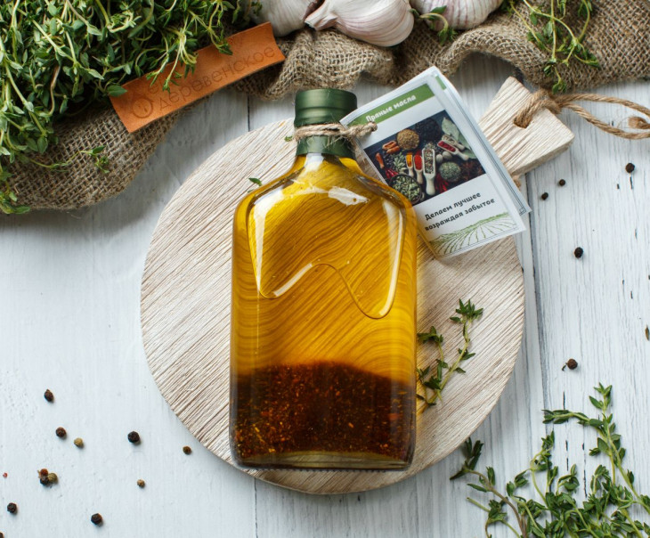 6567 Масло с приправами "Фирменное" (универсальное) Вкусляндия 