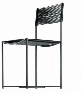 Alias Стул из стали и пвх Spaghetti