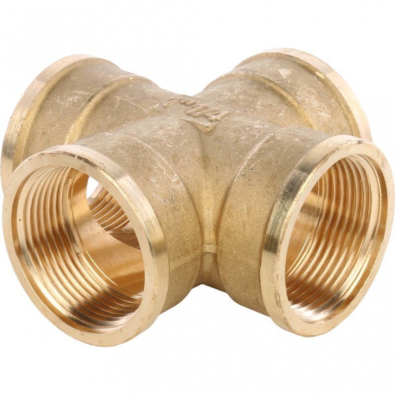 Крестовина ВР 1 1/4" латунь STOUT SFT0030000114 - Вид №2