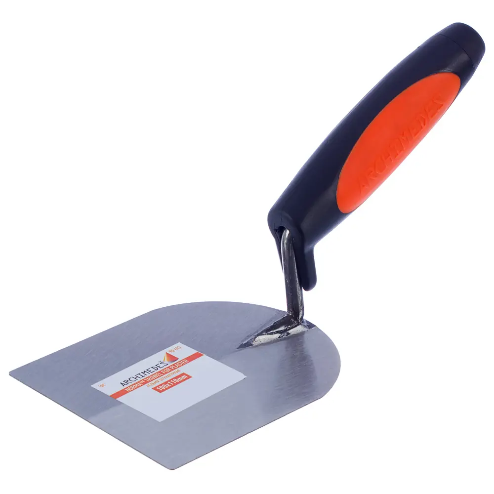 Кельма штукатурная с двухкомпонентной ручкой 100 мм ARCHIMEDES STLM-2158171