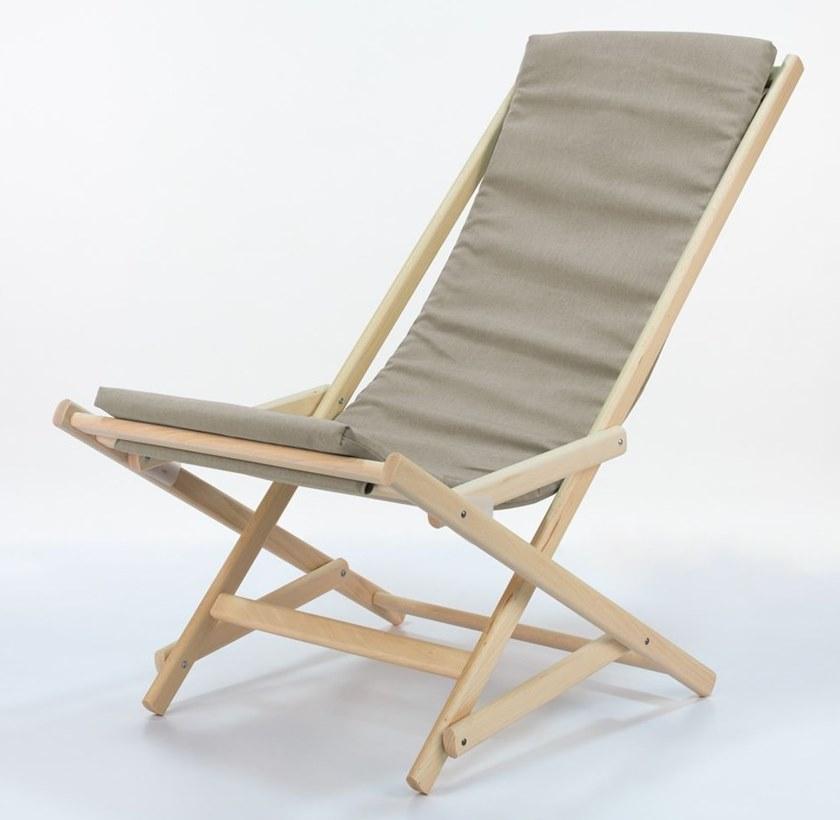 KARN Складной шезлонг из бука Happy design 956 - Вид №2