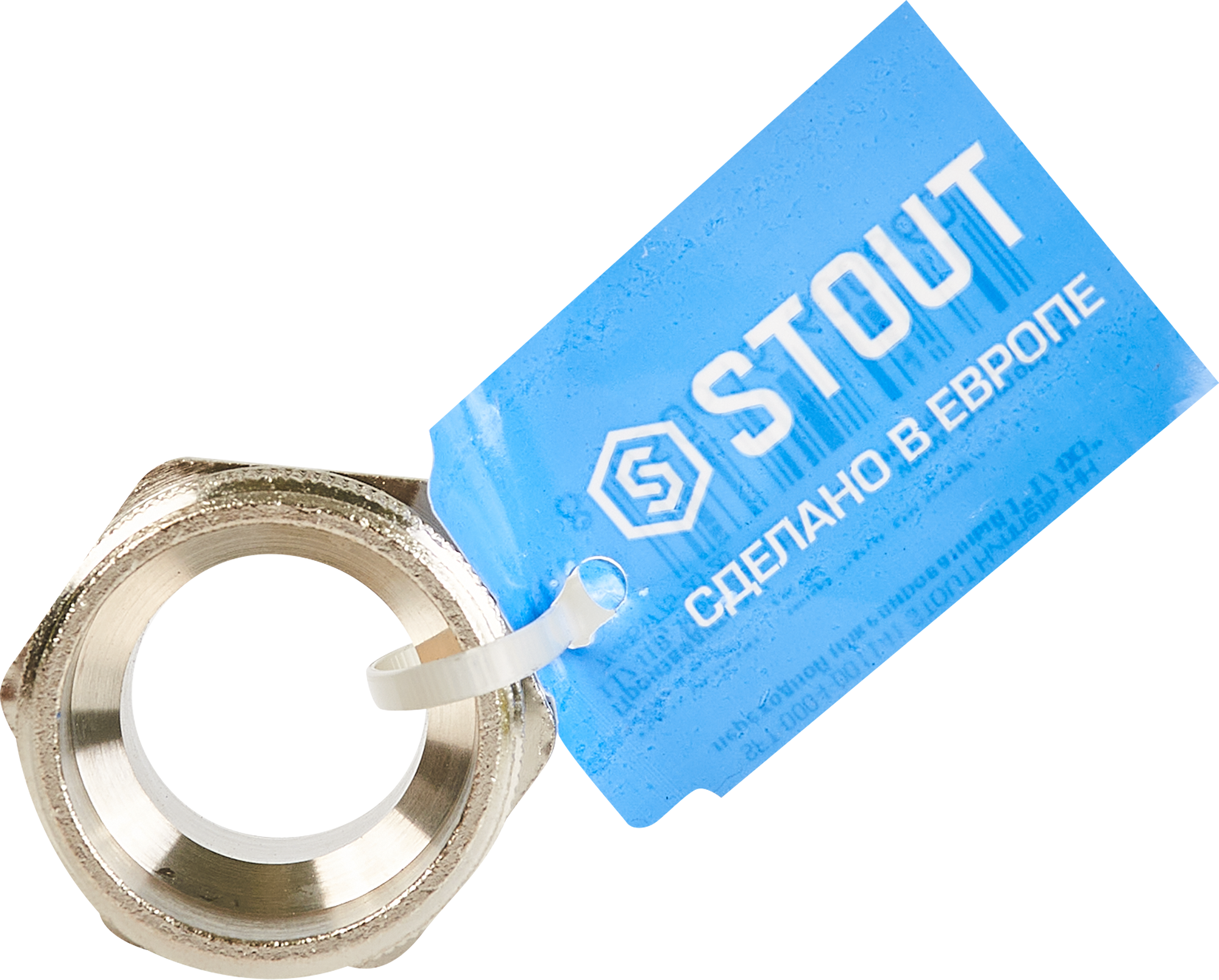 Ниппель STOUT 1¼"×1" для водопроводных систем 82238814 STLM-0022619 - Вид №2