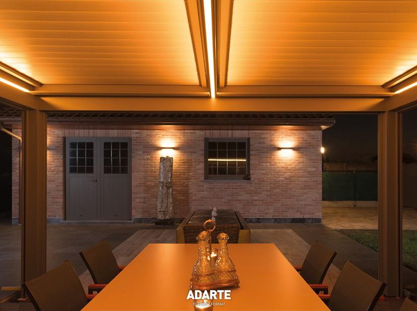 ADARTE Алюминиевая пергола с регулируемыми жалюзи  A109  - Вид №7