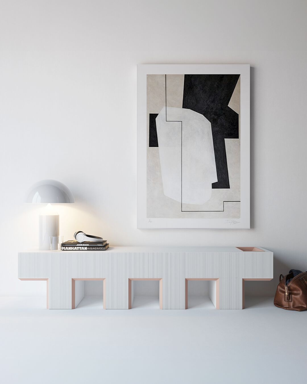 Лакированная деревянная скамья YET. Design Studio LEGO ARCH-00031252 - Вид №12