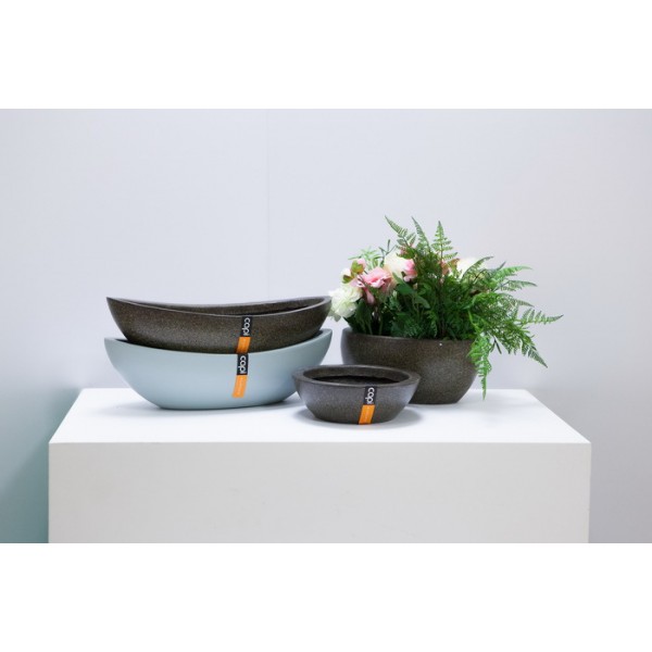 Вазы черные 2 штуки "Венеция" CAPI EUROPE FLORERO 044849 Черный  - Вид №1