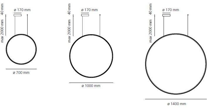 Artemide Подвесной светодиодный светильник прямого света из технополимера Discovery sun-id-1346743 - Вид №6