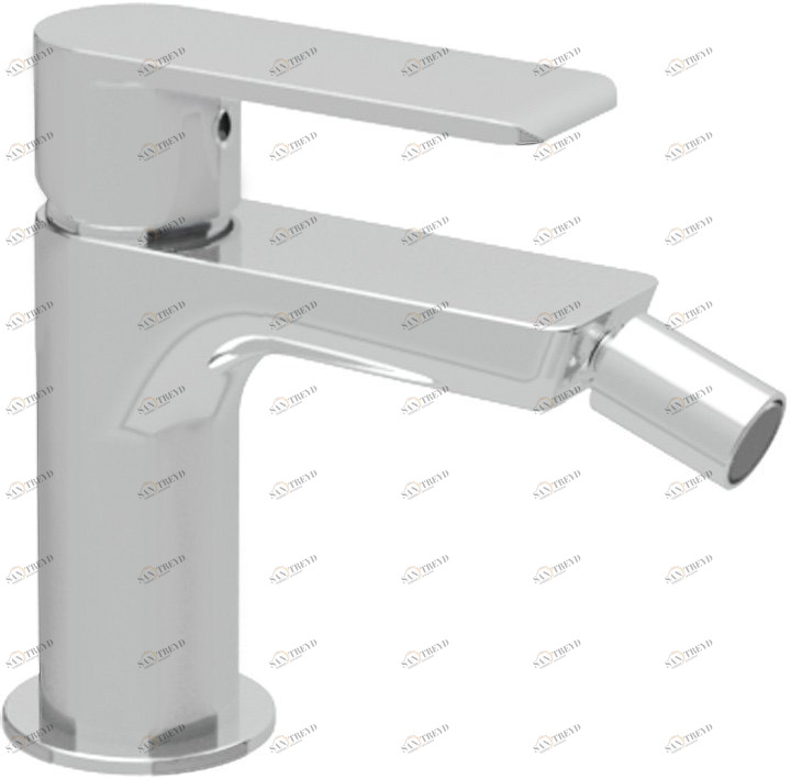 Смеситель на биде однорычажный Cezares FURORE-BSM1-01-W0 