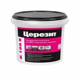 91846929 Клей для ПВХ и резиновых напольных покрытий Церезит K188E 12 кг STLM-1385778