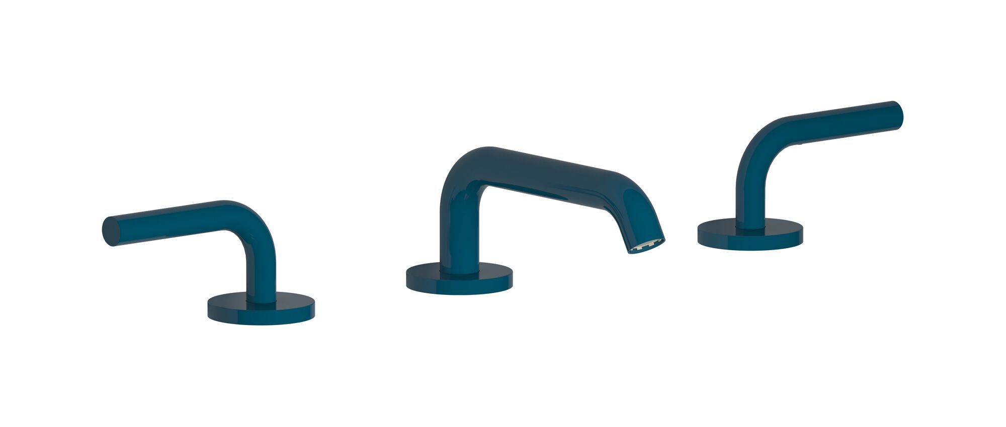 Смеситель для раковины с 3 отверстиями для пола с автоматическим сливом IB цвет ARCH-00068179 - Вид №1